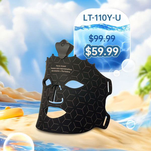 Home Use 7 Color Face Care Mask Red Light Therapy Mask