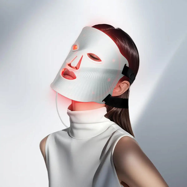 Red Light LED Facial Mask with Remote Control