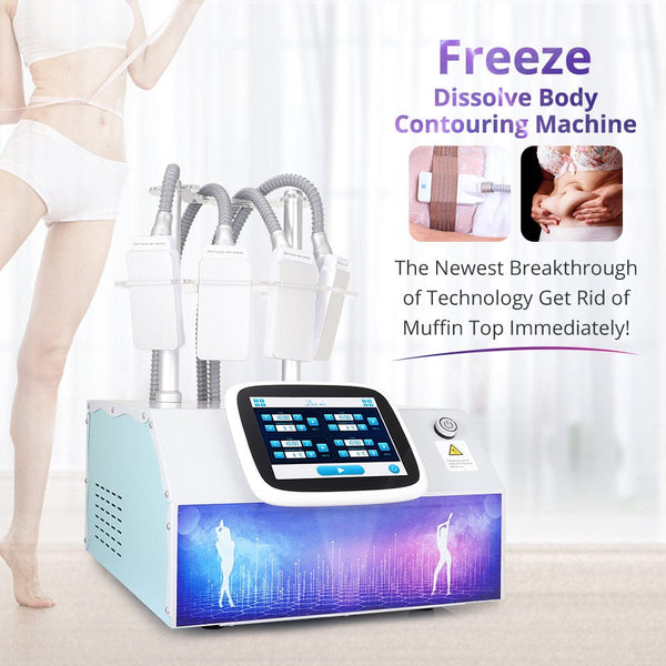 Mychway Cryolipolysis Freezing Machine With 4 Pads For Body Shaping