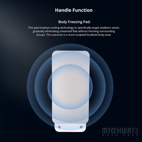 Mychway Cryolipolysis Freezing Machine With 4 Pads For Body Shaping