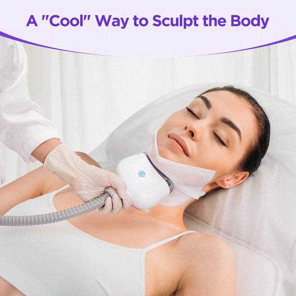 Mychway Freezing Machine With 3 Handles For Body & Chin Contouring