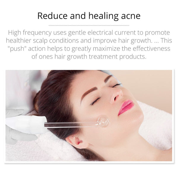 Mychway High Frequency Facial Device For Anti-Inflammation With 4 Electrodes