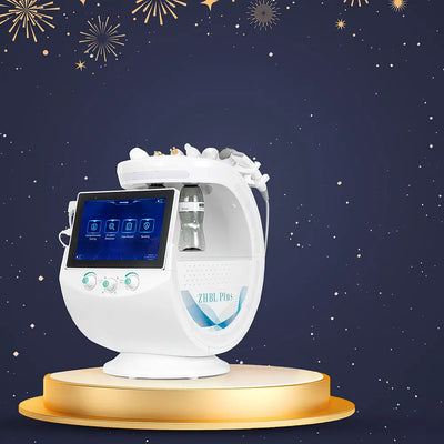 Mychway 7-In-1 Hydradermabrasion Machine With AI Skin Test For Facial Care