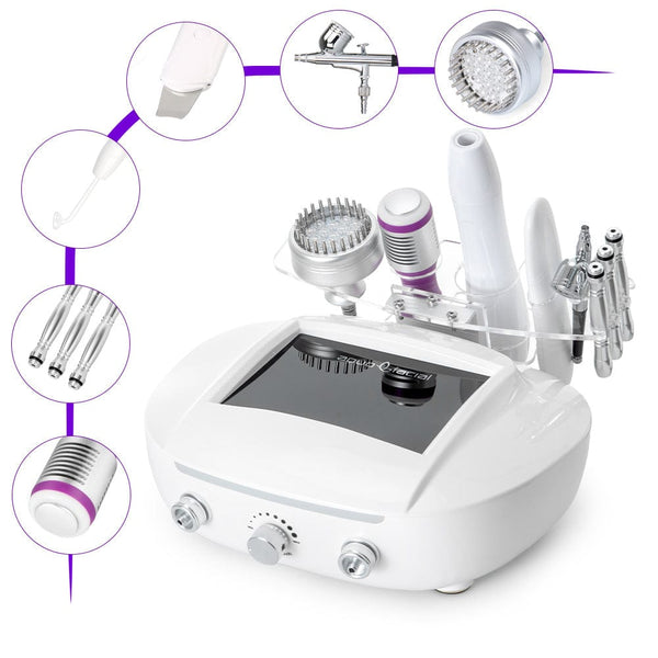 Diamond Dermabrasion 6 In 1 Ultrasonic Skin Scrubber