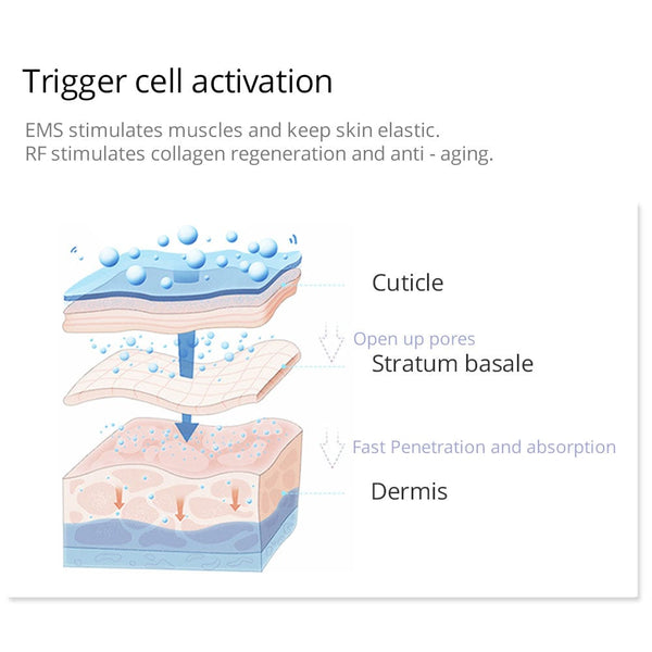 Nano Injector Mesotherapy | EMS RF Anti-Wrinkle Treatment