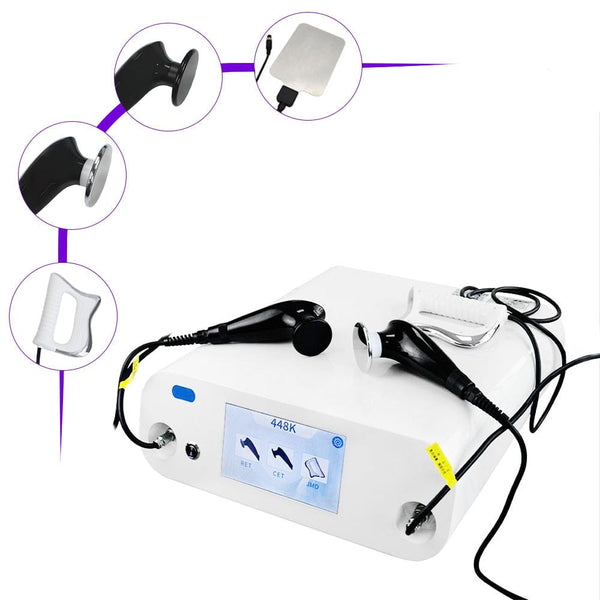 3 In 1 TECAR Therapy Machine With 448k CET RET Probes For Physiotherapy