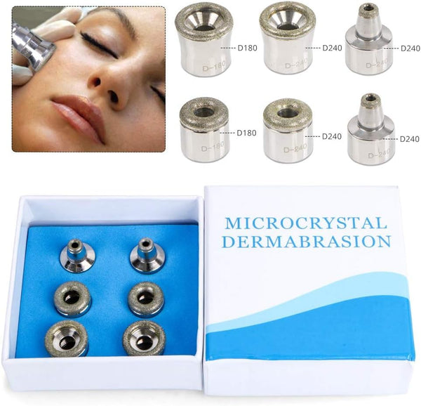 6 Tips Replacement Fits Diamond Dermabrasion Machine 