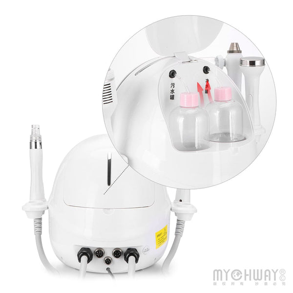 5 IN 1 Ultrasound Head Hydro Dermabrasion Machine With LED Mask