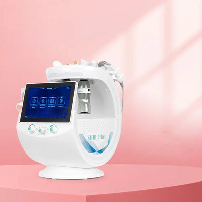 Mychway 7-In-1 Hydradermabrasion Machine With AI Skin Test For Facial Care
