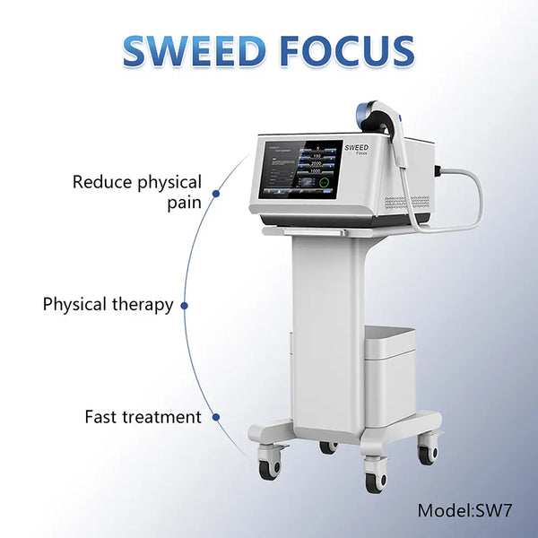 Extracorporeal Shockwave Therapy SW ED Pain Relief Physiotherapy Machine