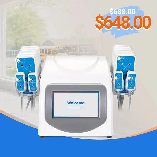 Mychway Laser Lipo Machine With 14 LED Pads 160mW For Body Contouring