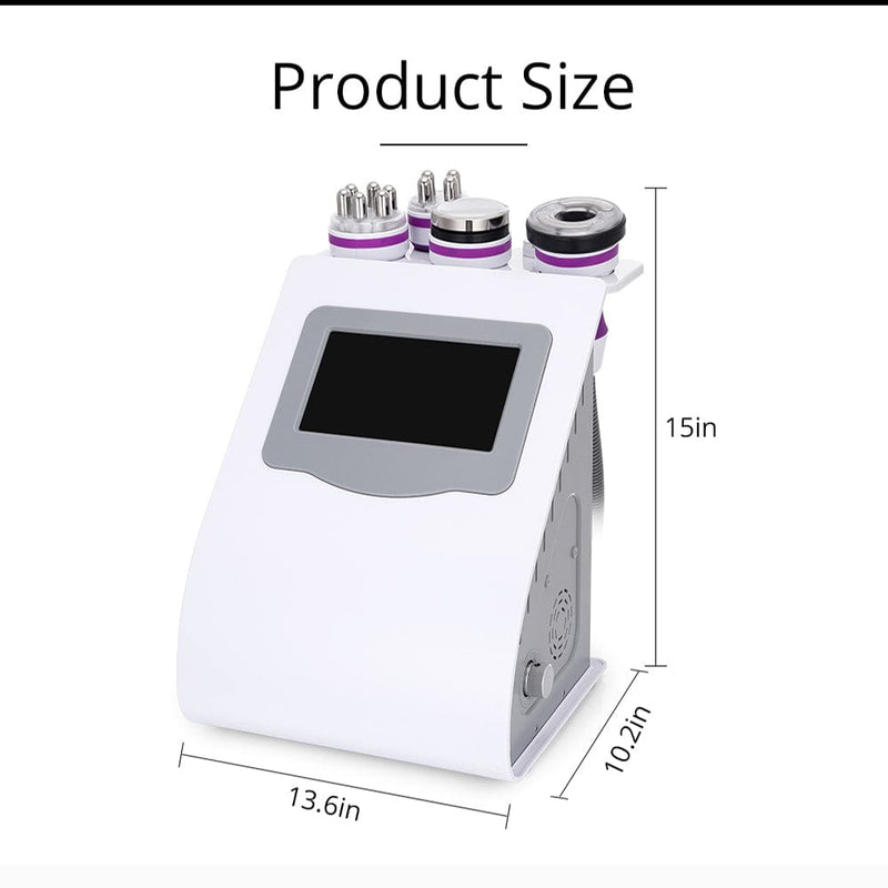 5 In 1 40K Ultrasonic Cavitation Vacuum RF Body Slimming Skin Lifting Beauty Machine