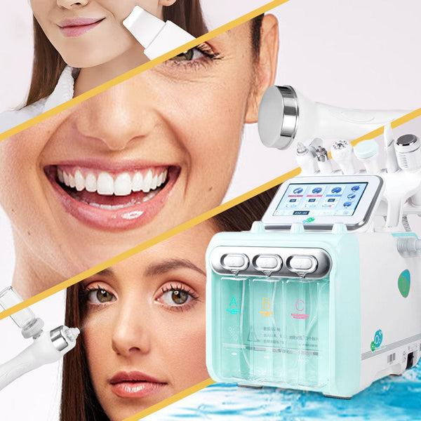 Multifunctions of AS163SE 6-In-1 Hydrodermabrasion Machine