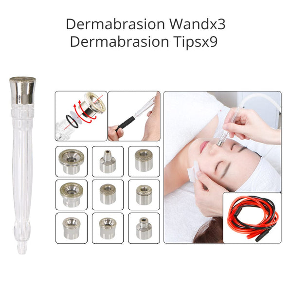 MS-98F1S 8-In-1 40K Cavitation RF BIO Machine with Dermabrasion For Facial Care