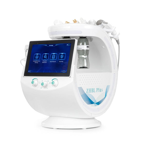 Mychway 7-In-1 Hydradermabrasion Machine With AI Skin Test For Facial Care