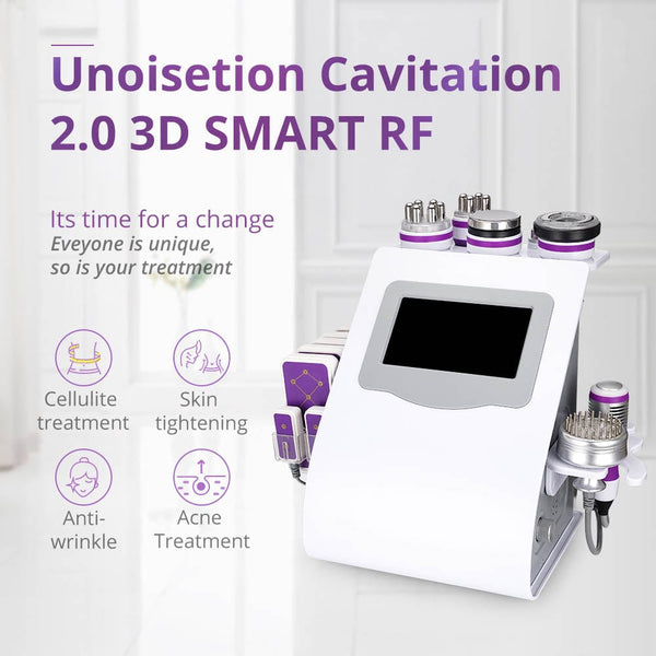 9 in 1 40K Ultrasonic Cavitation RF Vacuum Face Tightening Slimming Machine