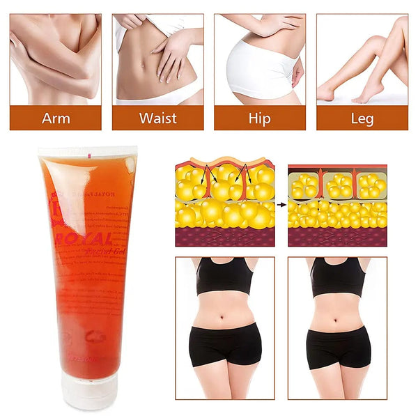 1 Pc 300g Golden Cavitation Gel for Body Coutouring