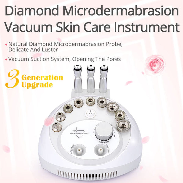 Mychway Diamond Microdermabrasion Machine With 9 Tips For Skin Cleansing