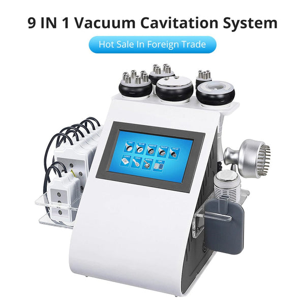 Mychway 9-In-1 Cavitation Machine With EMS Pads For Body & Facial Care