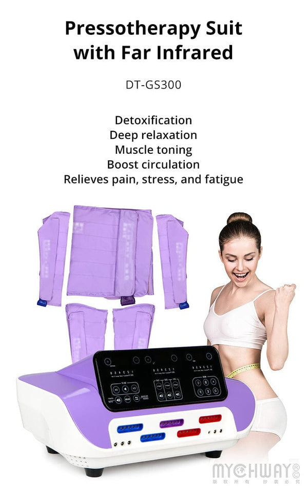 Mychway Pressotherapy Pressure Suit With Far Infrared For Body Massaging & Sculpting