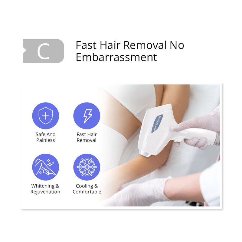 808nm Diode Laser Painless Permanent Hair Removal Skin Rejuvenation Spa Machine