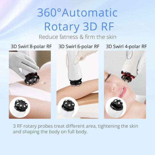 Mychway 4-In-1 360° Rotating RF Cavitation Machine For Body Shaping
