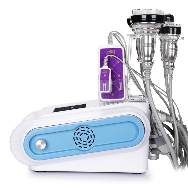 8 IN 1 Unoisetion Cavitation RF Vaccum Cold LED Light Body Slimming Machine