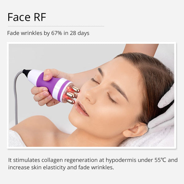 MS-32J3 3-In-1 Ultrasonic Cavitation Machine With Face RF For Wrinkle Removal