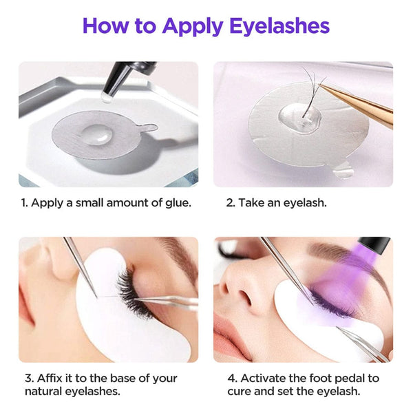 How to Apply Eyelashes Extension