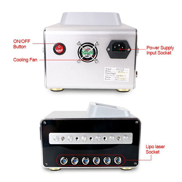 Connecting Interface of MY-8171 LED Laser Lipo Machine