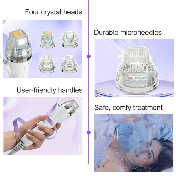 Features of DWJS-48A Gold Micro Crystal RF Machine