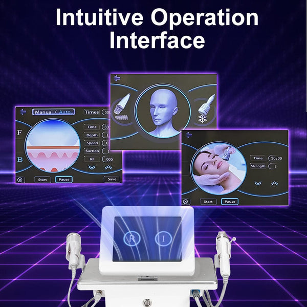 Intuitive Operation of DWJS-48A Gold Micro Crystal RF Machine