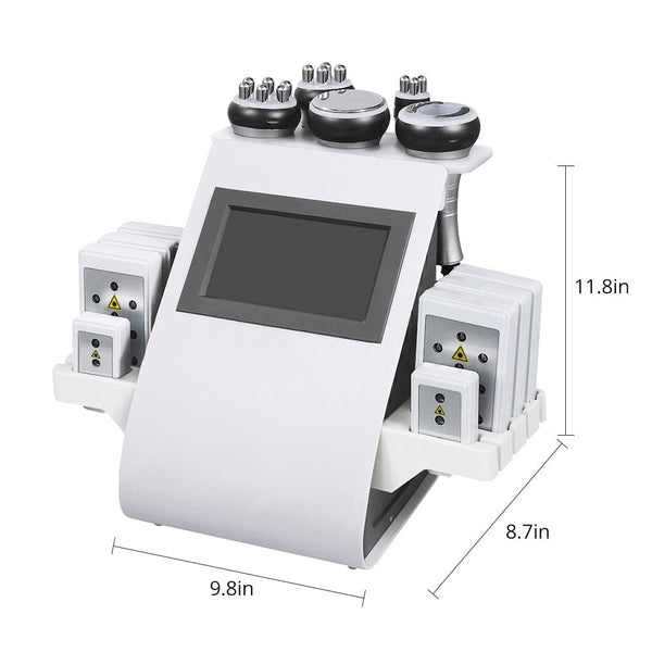 6 In 1 40K Laser Lipo Cavitation Vacuum RF Machine