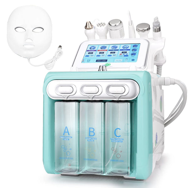 7-in-1 Hydra Dermabrasion H2O2 Aqua Peeling Beauty Machine Facial Rejuvenation