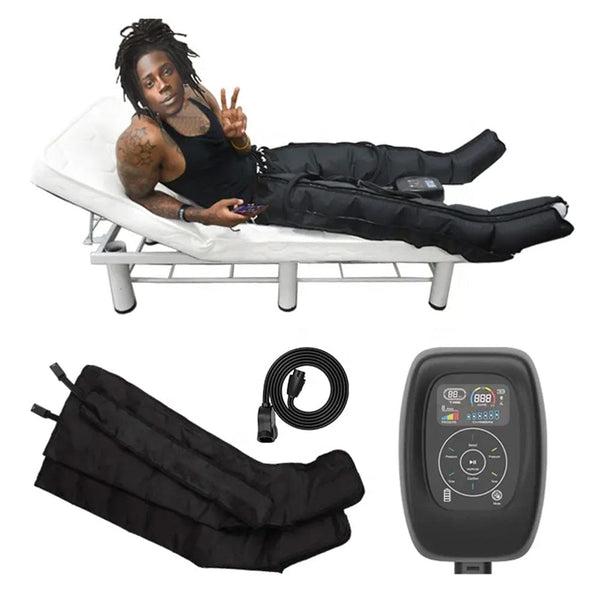 Leg Compression Massager With 6 Airbags