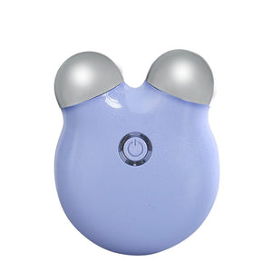 MT1011ZPW Mini Purple EMS Facial Massager Display