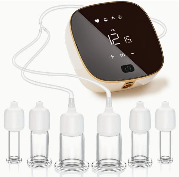 3 in 1 Electric Facial Vacuum Cupping Therapy for Neck Face Skin Care