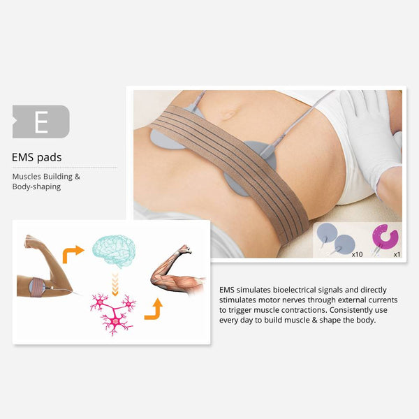 EMS Microcurrent Machine With Cupping Therapy For Muscle Toning Butt Lift