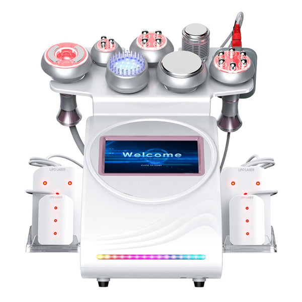 BS-56V5S 9-In-1 80K Ultrasonic Cavitation Machine Display