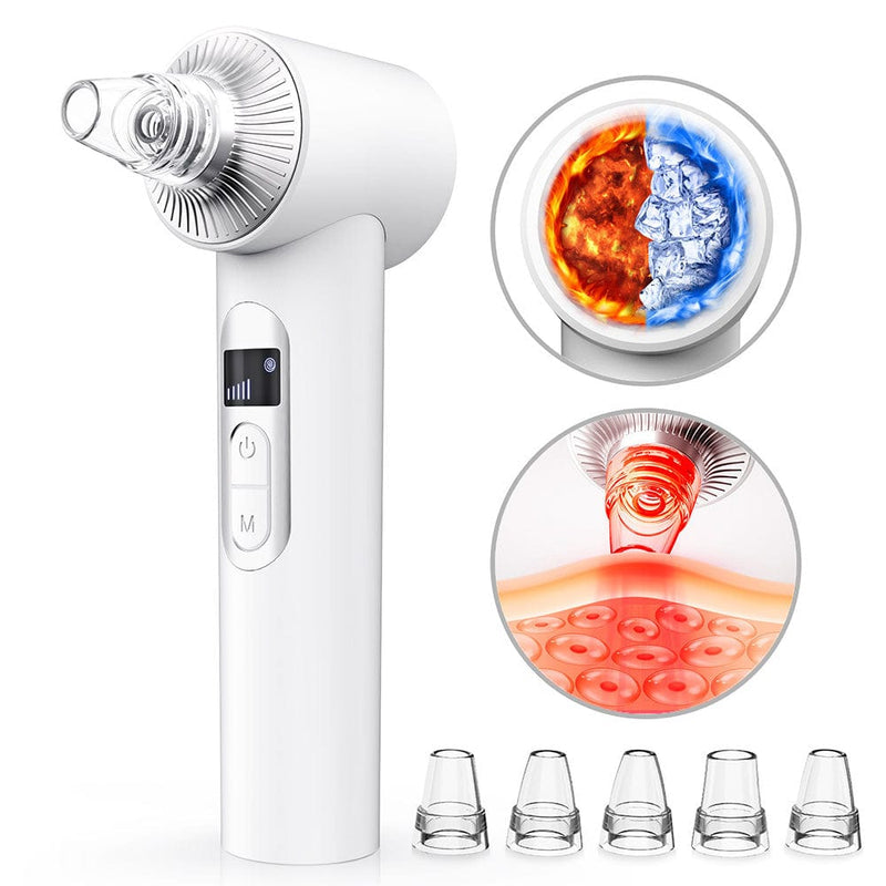 Blackhead Remover Pore Vacuum With Hot And Cold Compress Photon Therapy