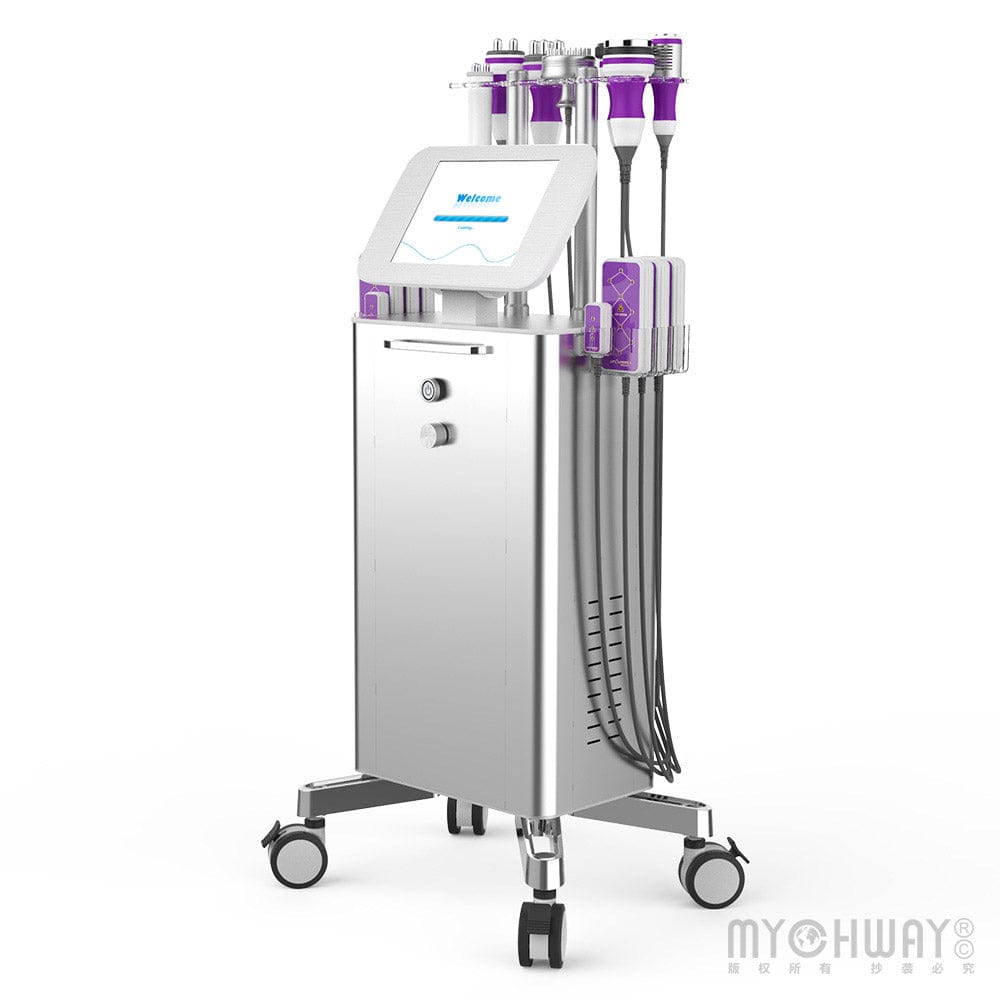 9 in 1 40K Ultrasonic Cavitation RF Vacuum Face Tightening Slimming Machine