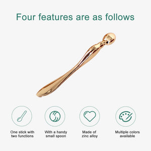 Features of BB-25K Zinc Alloy Eye Cream Stick