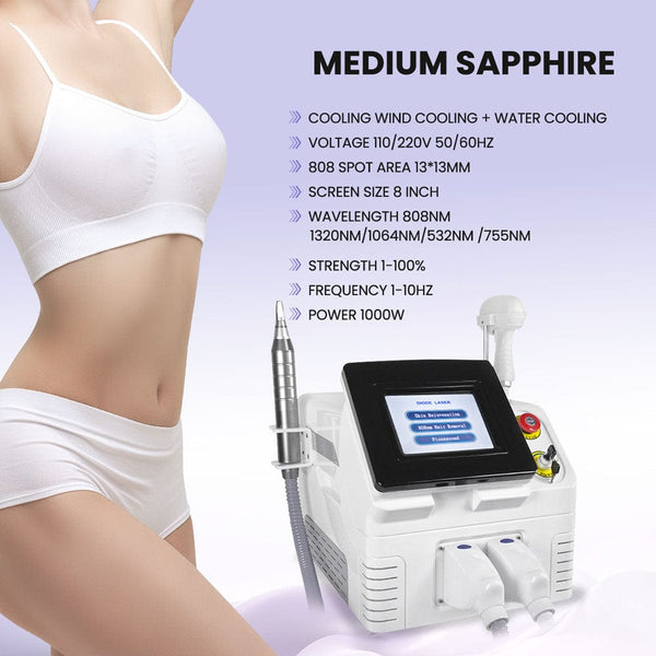 Mychway Diode Laser Machine For Hair Removal With 808nm Laser & Picoseconds