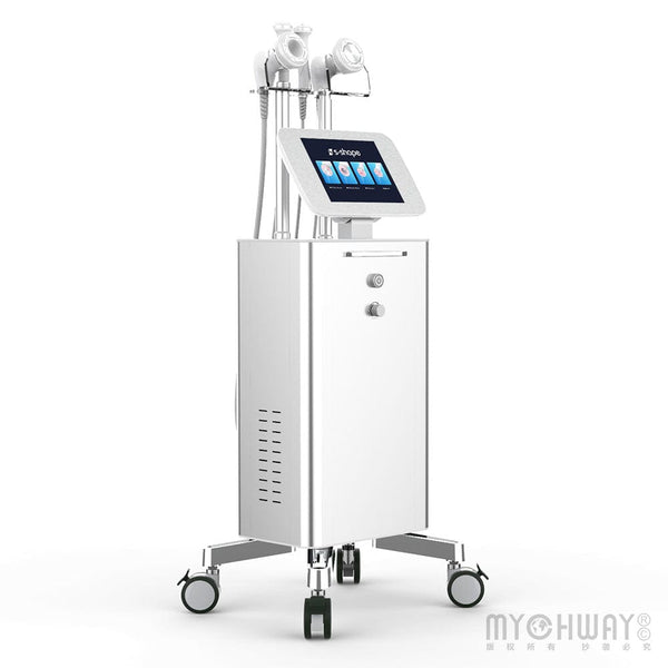 Mychway Stand-Type 30K Cavitation Machine With RF Vacuum For Body & Face Care