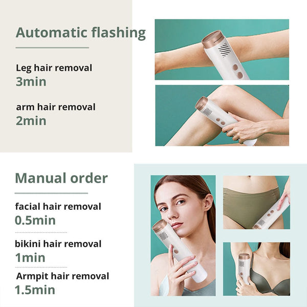 HR-543W IPL Hair Removal Device Treatment Duration