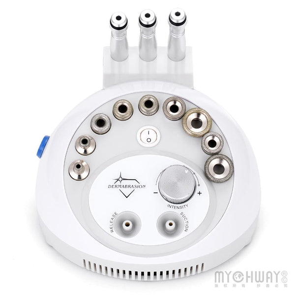 Mychway 3-In-1 Microdermabrasion Device With Skin Scrubber & Spray Bottles