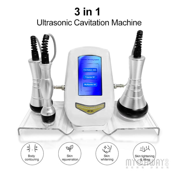 Functions of WL-519SE 3 In 1 Ultrasonic Cavitation Machine