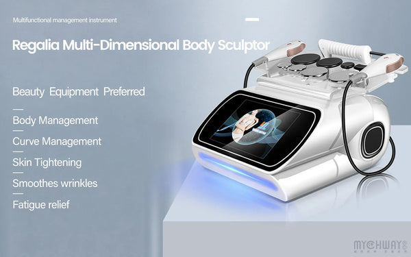 3 In 1 Tecar Therapy Machine With CET RET Massage Gun For Body & Face Management