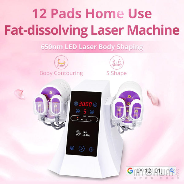 LY-12101J Laser Lipo Machine With 12 Laser Pads For Body Contouring