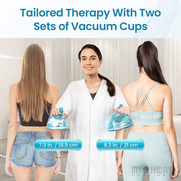 Mychway Vacuum Therapy Butt Lift Machine With Different Sized Cups